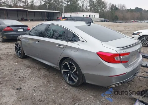 2021 Honda Accord Sport z USA, uszkodzony, nr VIN 1HGCV1F38MA008290
